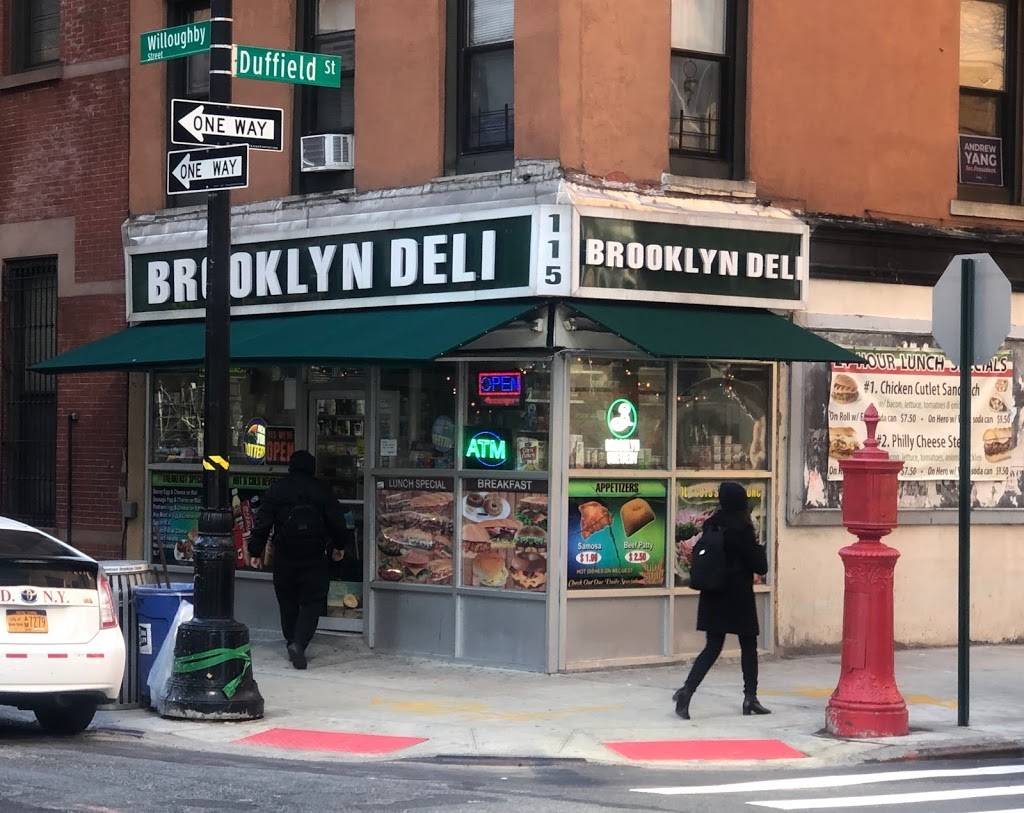 Brooklyn Deli | restaurant | 115 Willoughby St, Brooklyn, NY 11201, USA | 7188552244 OR +1 718-855-2244