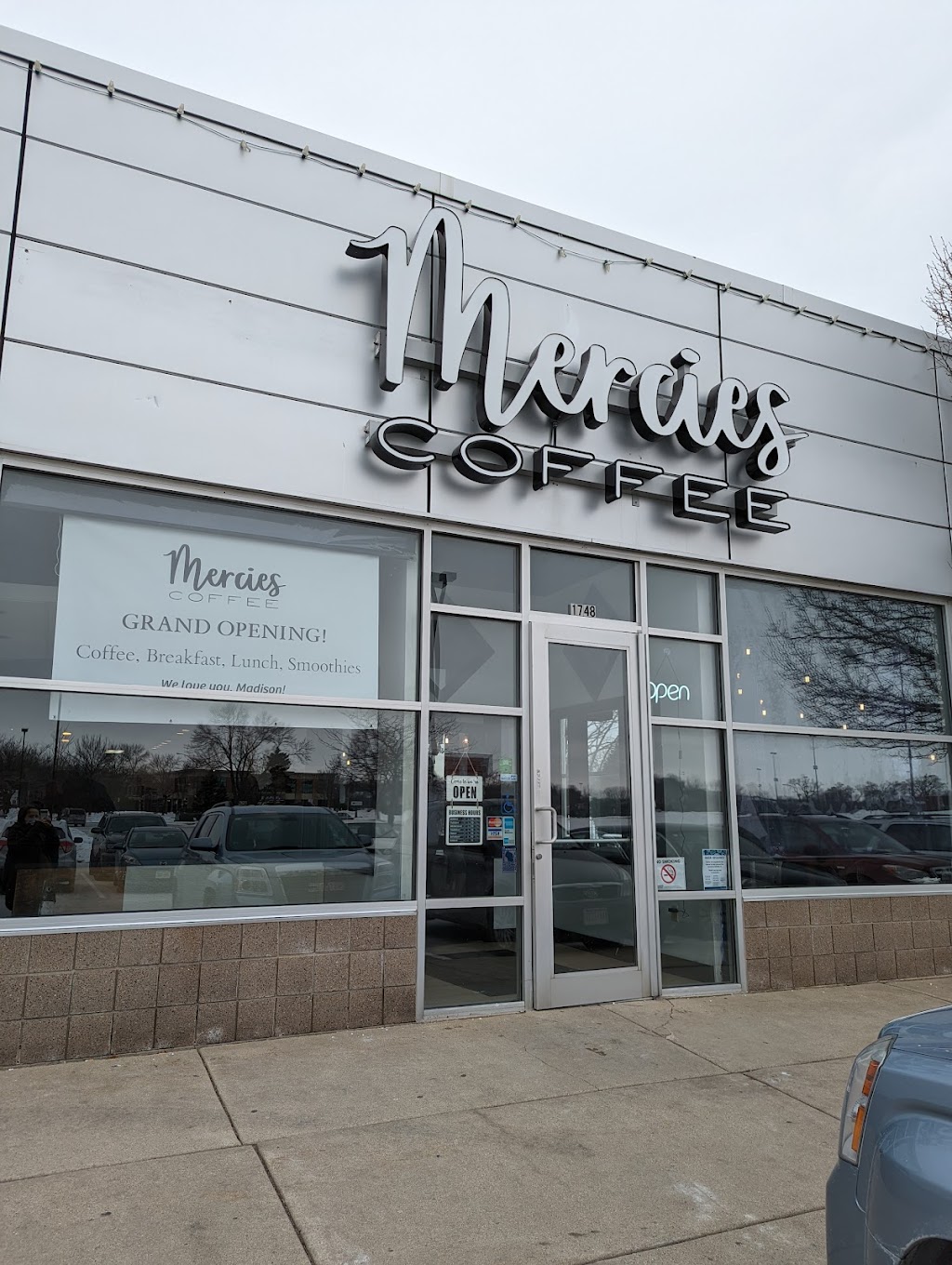 Mercies Coffee | cafe | 1748 Eagan Rd, Madison, WI 53704, USA | 6084678017 OR +1 608-467-8017