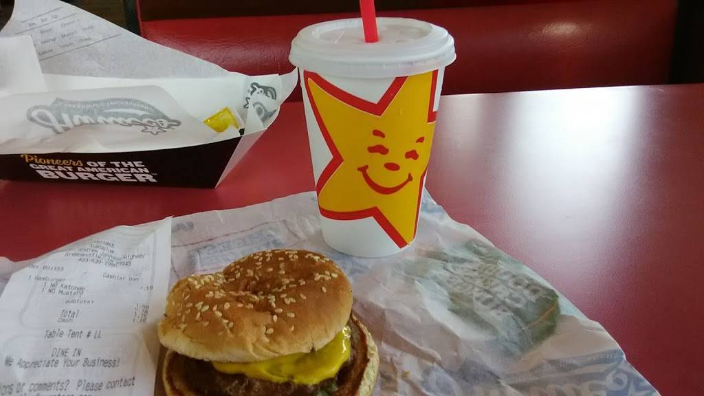 Hardees | restaurant | 2676 E Andrew Johnson Hwy, Greeneville, TN 37745, USA | 4236397980 OR +1 423-639-7980