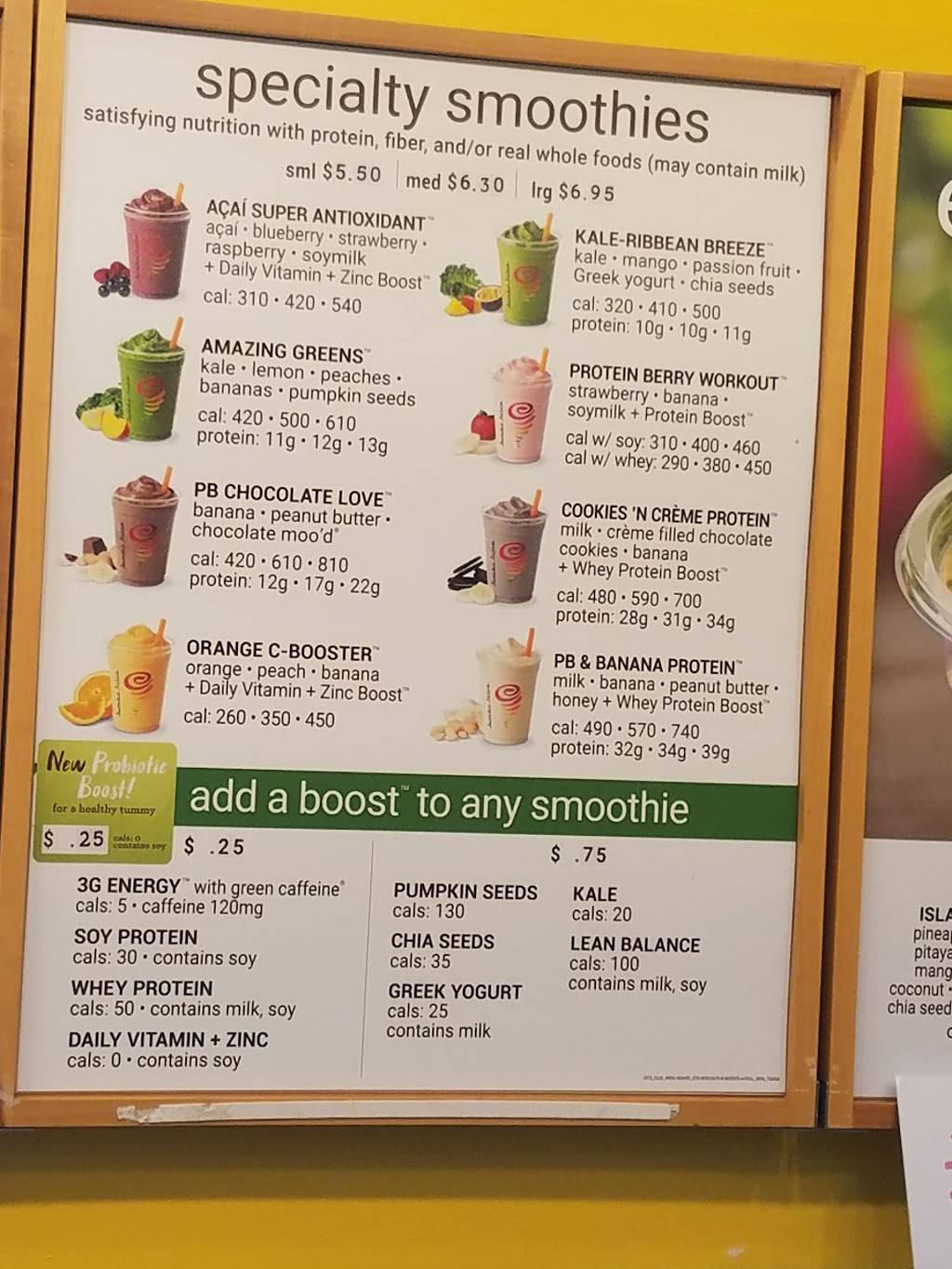 Jamba Paradise Valley | restaurant | 4030 E Thunderbird Rd Ste. D, Phoenix, AZ 85032, USA | 6027879852 OR +1 602-787-9852