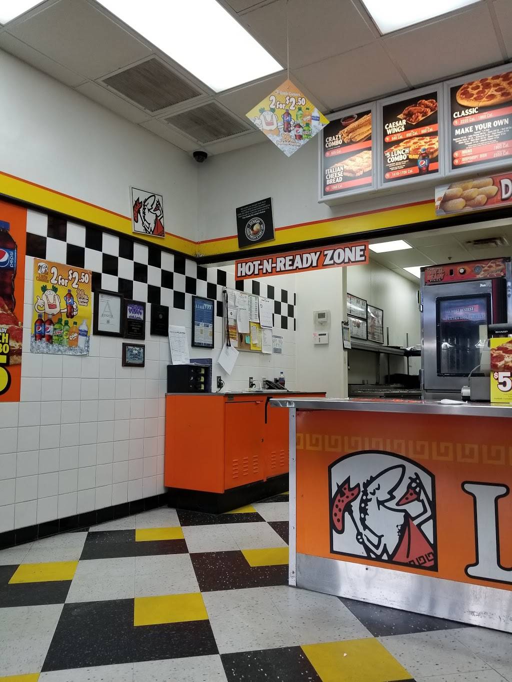 Little Caesars Pizza | meal takeaway | 911 S Lindsay Rd, Gilbert, AZ 85296, USA | 4804972522 OR +1 480-497-2522
