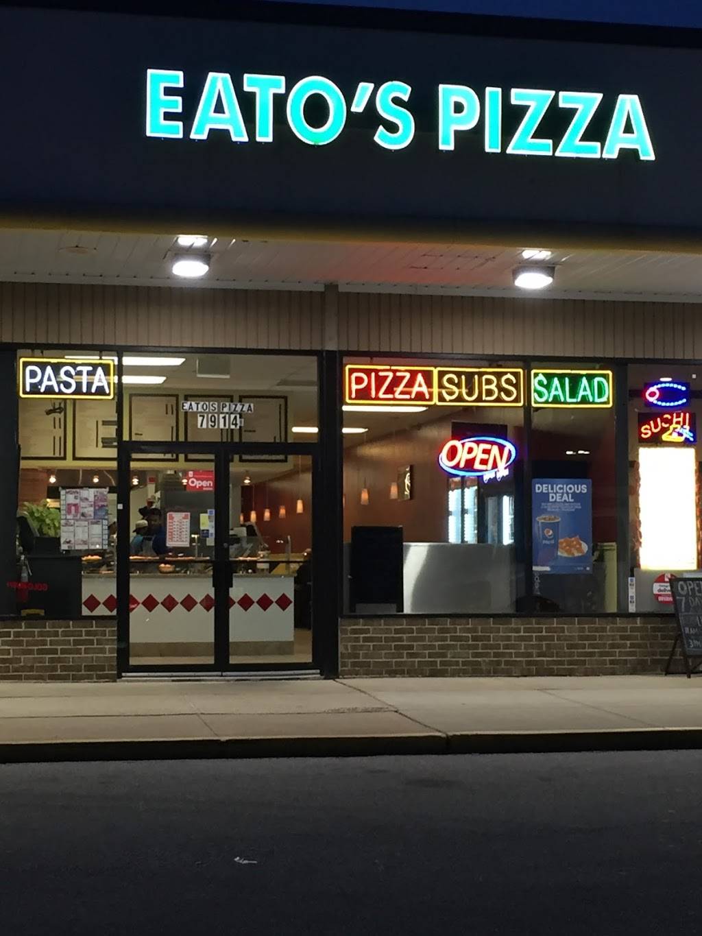 Eato’s pizza | restaurant | 7914 Belair Rd, Nottingham, MD 21236, USA | 4106611900 OR +1 410-661-1900