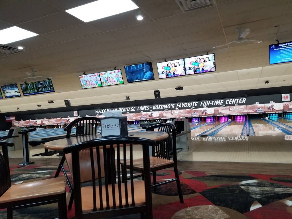 Heritage Lanes | night club | 1301 W Lincoln Rd, Kokomo, IN 46902, USA | 7654537781 OR +1 765-453-7781