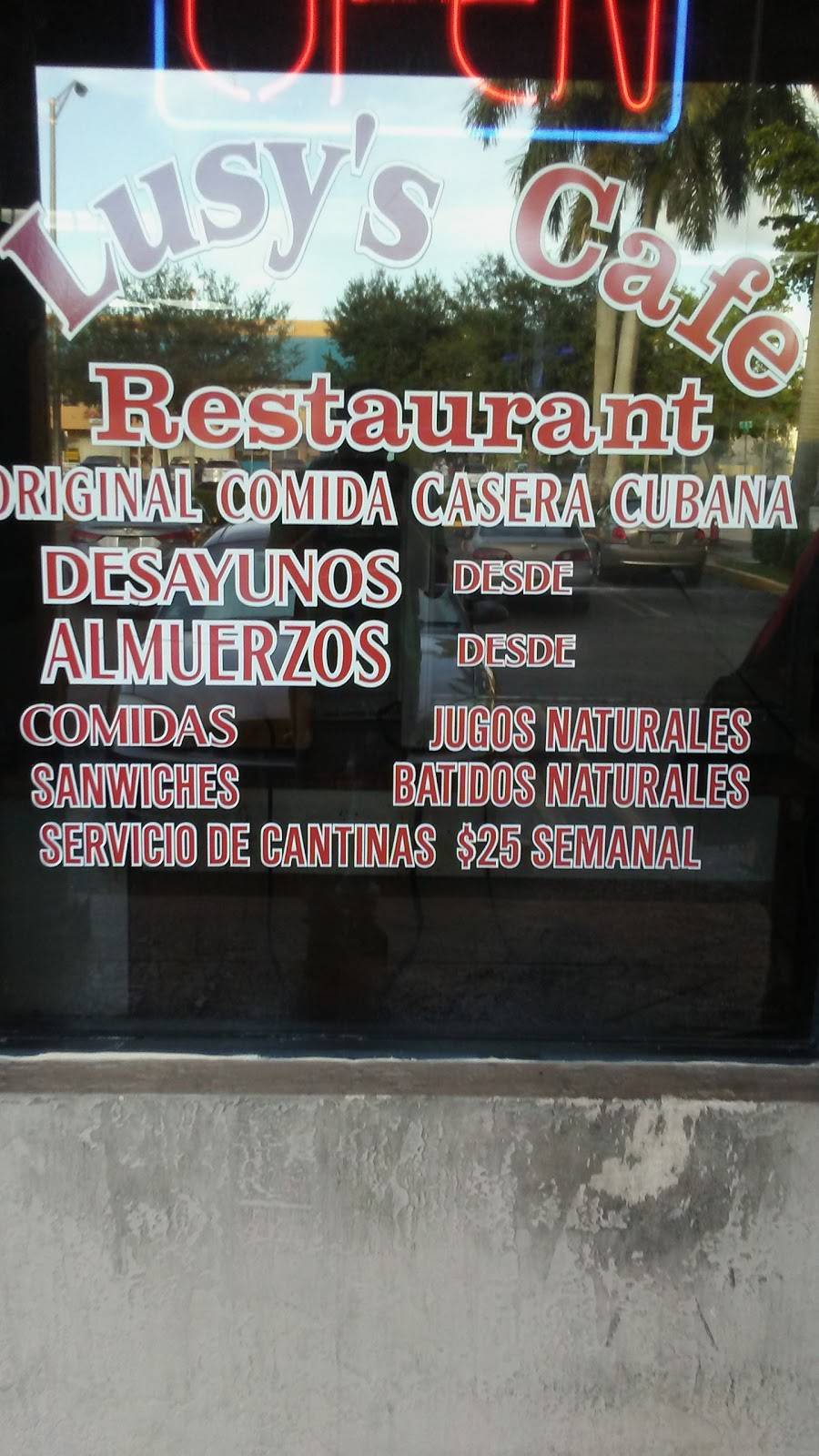 Lucys Cafe | restaurant | 4201 W 16th Ave, Hialeah, FL 33012, USA | 3058285582 OR +1 305-828-5582