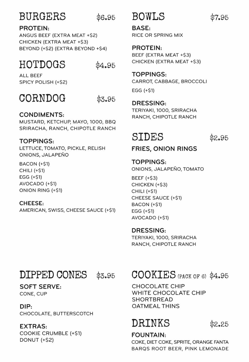 Nic’s Burgers & Bowls | restaurant | 9846 Mason Ave, Chatsworth, CA 91311, USA | 8186268968 OR +1 818-626-8968