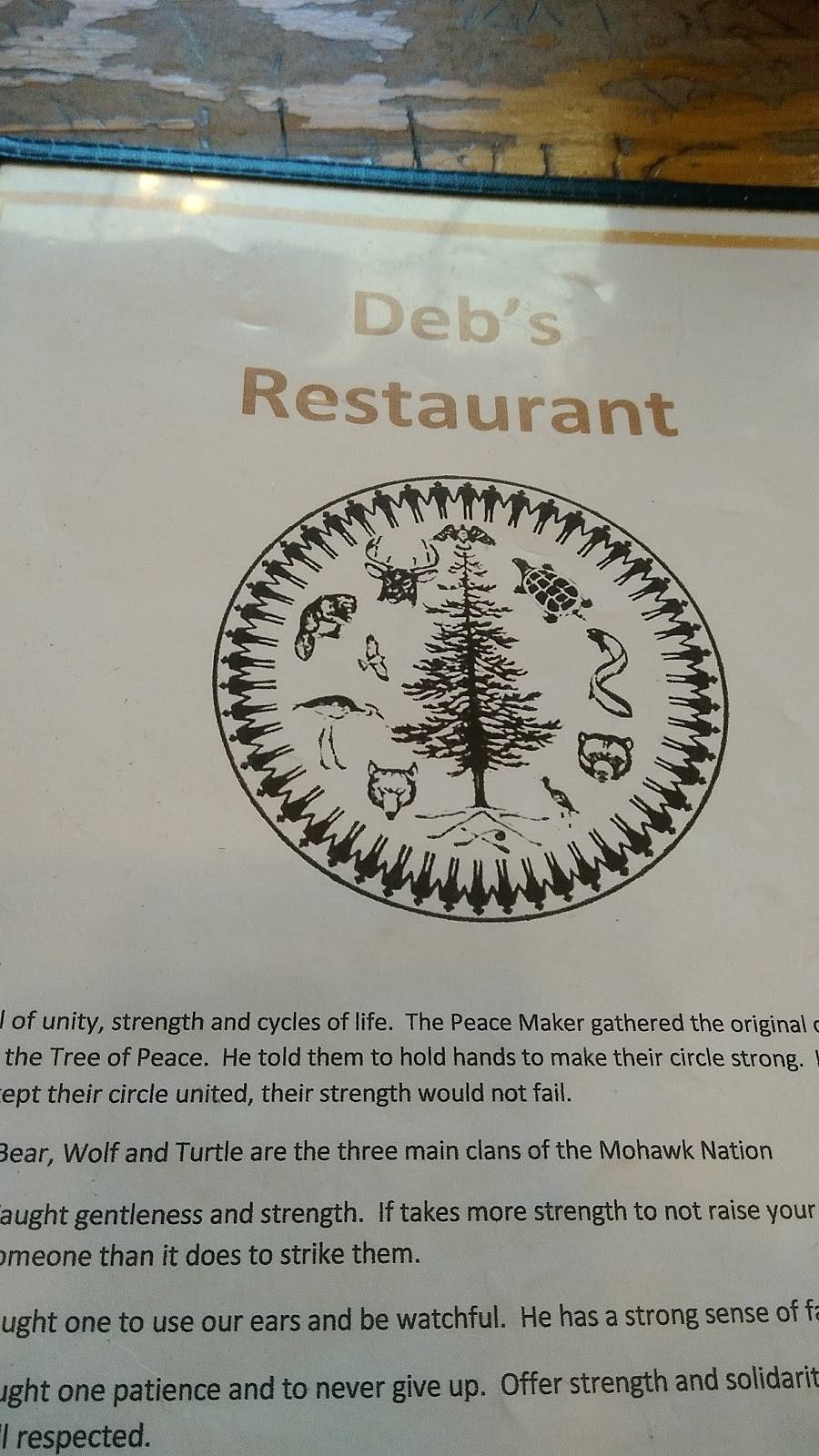 Debs Restaurant | restaurant | 5427, 5519 Old Highway 2, Belleville, ON K8N 4Z4, Canada | 6139622588 OR +1 613-962-2588