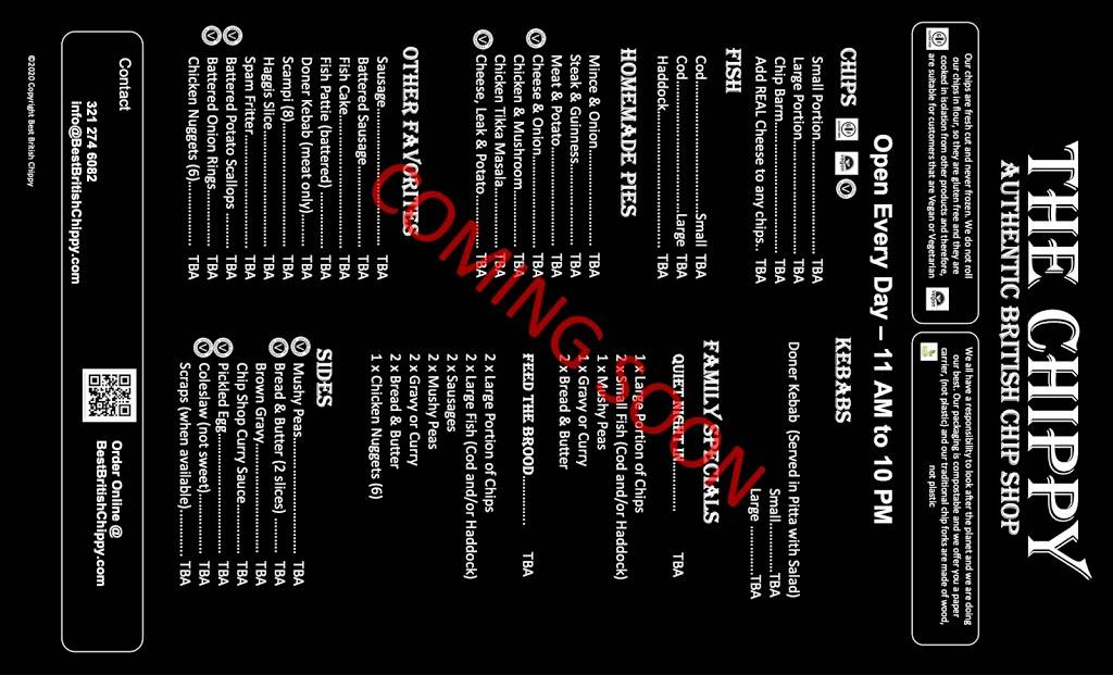 The Chippy | meal takeaway | 146 California Blvd, Davenport, FL 33897, USA | 8634386817 OR +1 863-438-6817