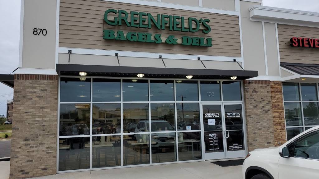 Greenfields Bagels | restaurant | 870 E Suber Rd, Greer, SC 29650, USA | 8644699375 OR +1 864-469-9375