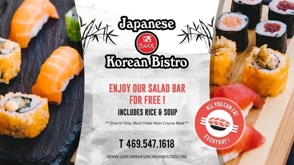 Sake Sushi Japanese Korean Bistro | restaurant | 300 N Coit Rd Suite 270, Richardson, TX 75080, USA | 4695471618 OR +1 469-547-1618