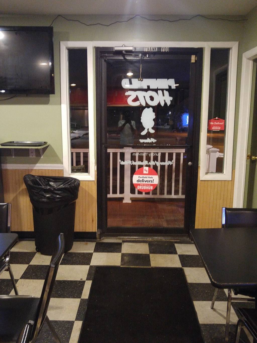 Penfield Hots | meal takeaway | 1794 Penfield Rd, Penfield, NY 14526, USA | 5855864979 OR +1 585-586-4979