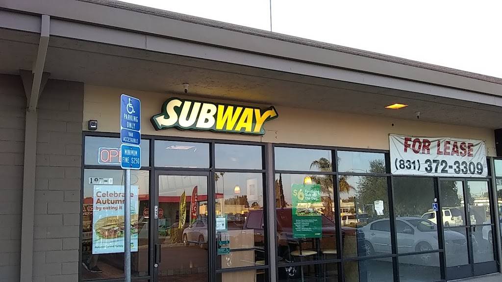 Subway Restaurants | restaurant | 197 Welburn Ave Suite C, Gilroy, CA 95020, USA | 4088468757 OR +1 408-846-8757