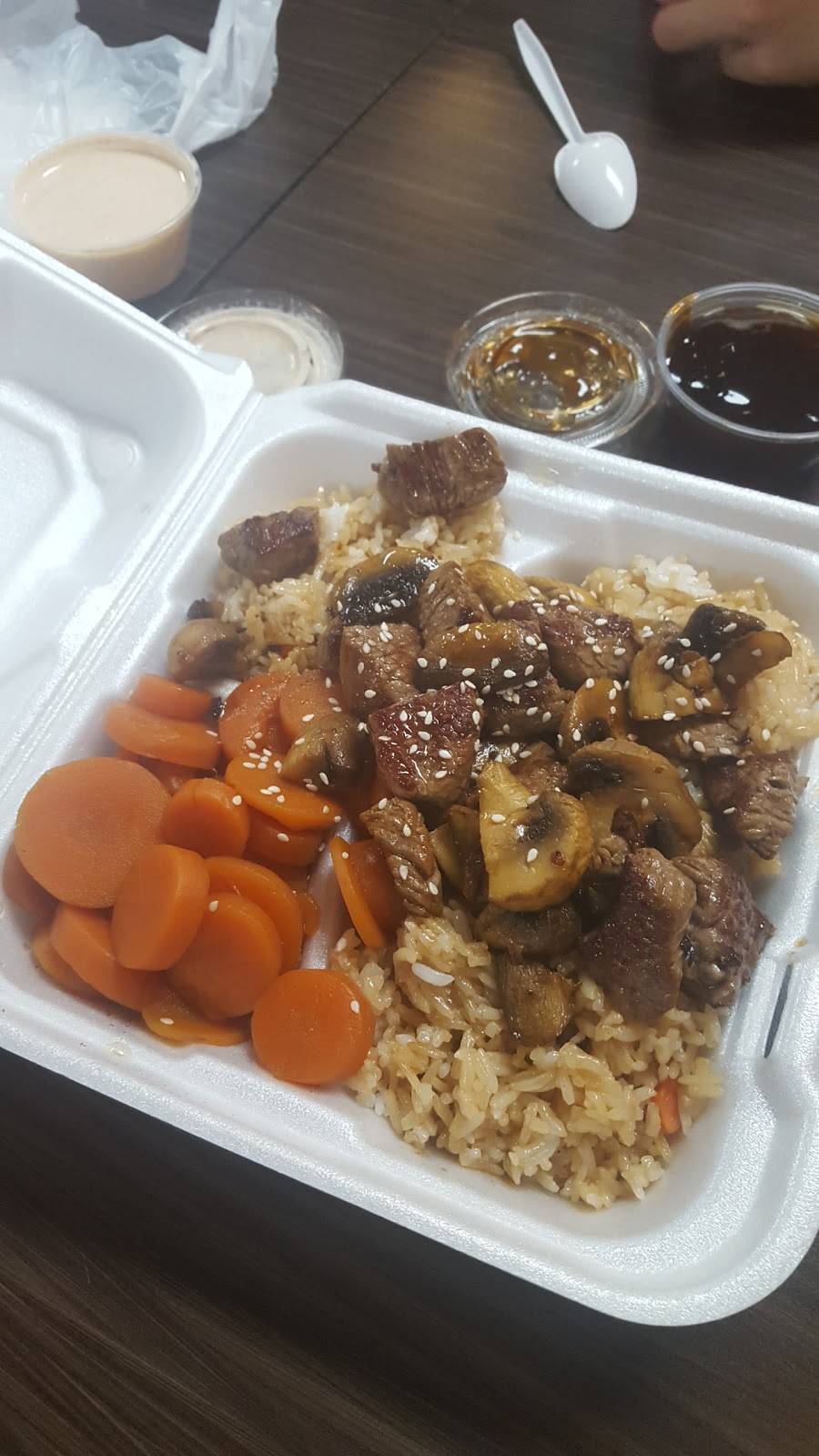 Fuji Hibachi and Teriyaki Grill | restaurant | 210 E Trade St #248, Charlotte, NC 28202, USA | 9802073969 OR +1 980-207-3969