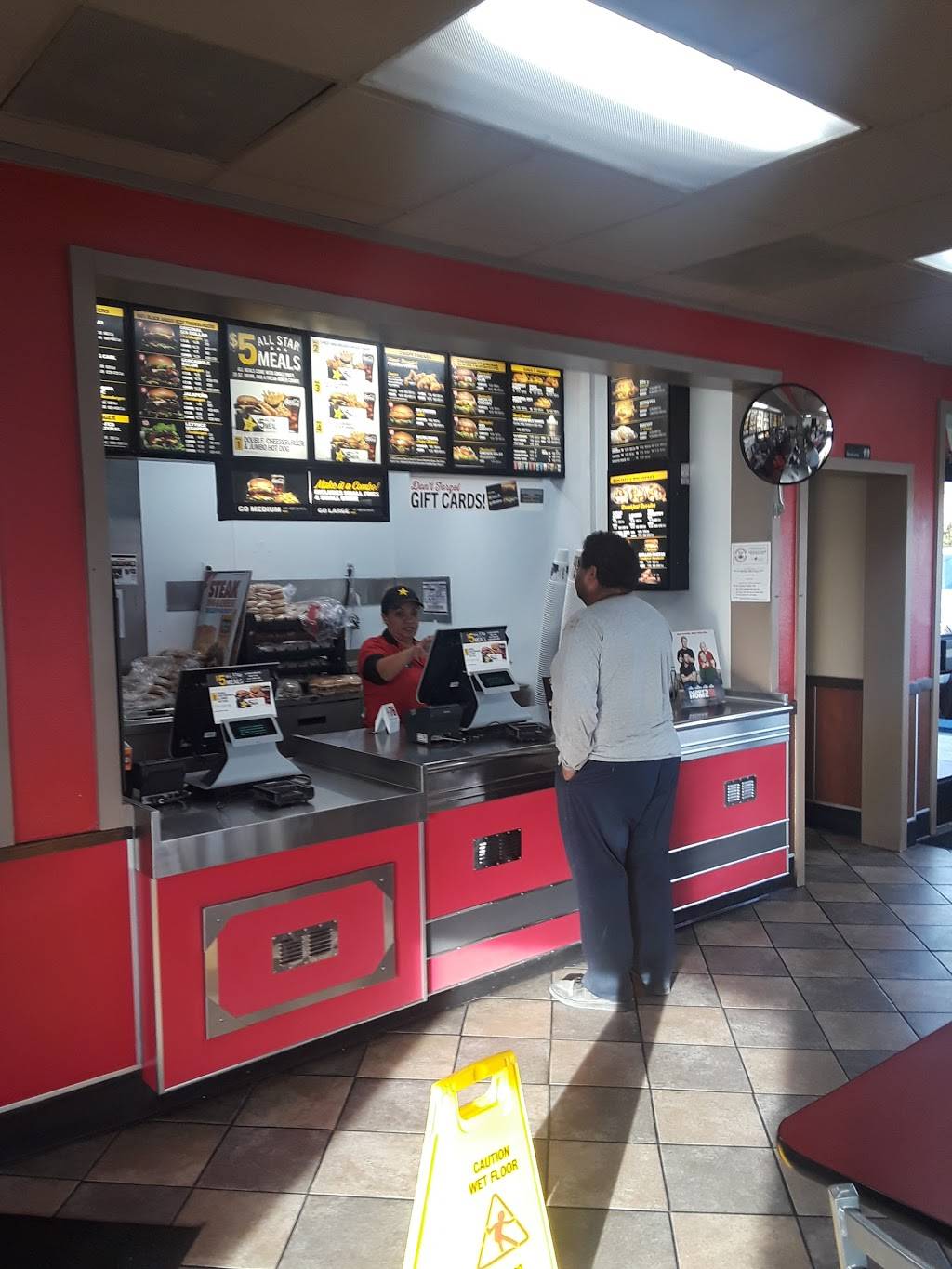 Carls Jr. | restaurant | 12653 Sherman Way, North Hollywood, CA 91605, USA | 8187645888 OR +1 818-764-5888