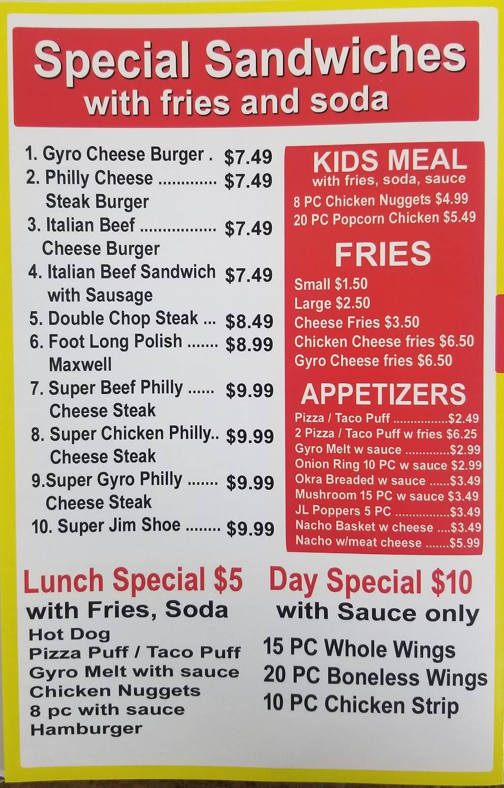 Midtown Fast Food | restaurant | 4383 N 27th St, Milwaukee, WI 53216, USA | 4148564120 OR +1 414-856-4120