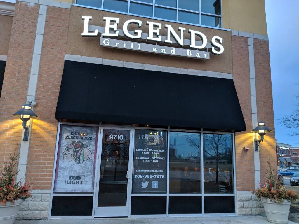 Legends Grill and Bar | restaurant | 9710 191st St, Mokena, IL 60448, USA | 7089957278 OR +1 708-995-7278
