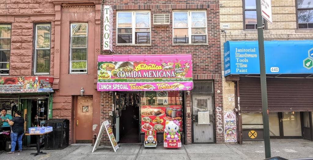 XIME Deli & Pizza | restaurant | 448 E 138th St, Bronx, NY 10454, USA | 3472704167 OR +1 347-270-4167