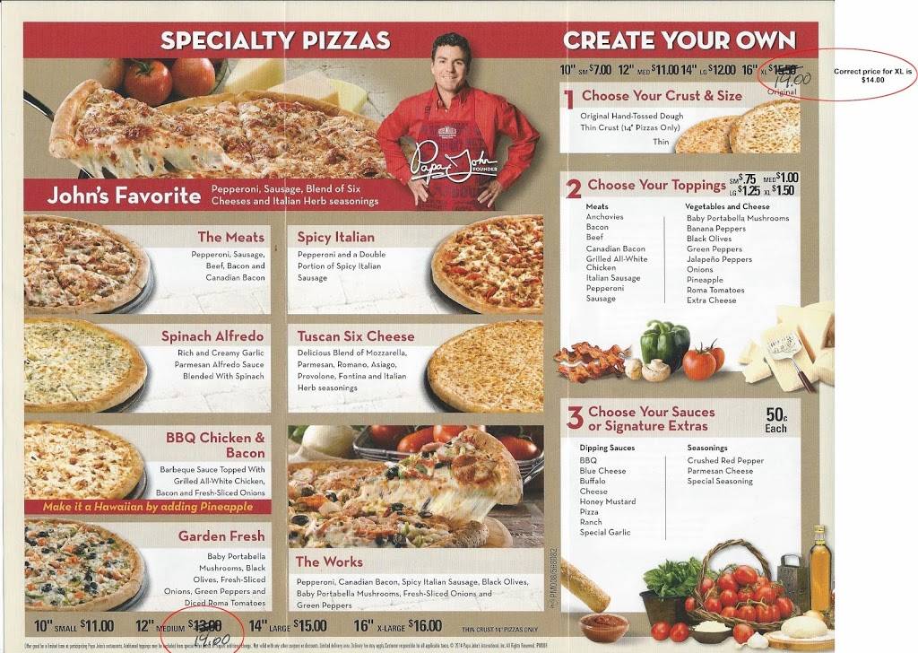 Papa Johns Pizza | restaurant | 6227 North Us, US-1, Port St John, FL 32927, USA | 3216337272 OR +1 321-633-7272