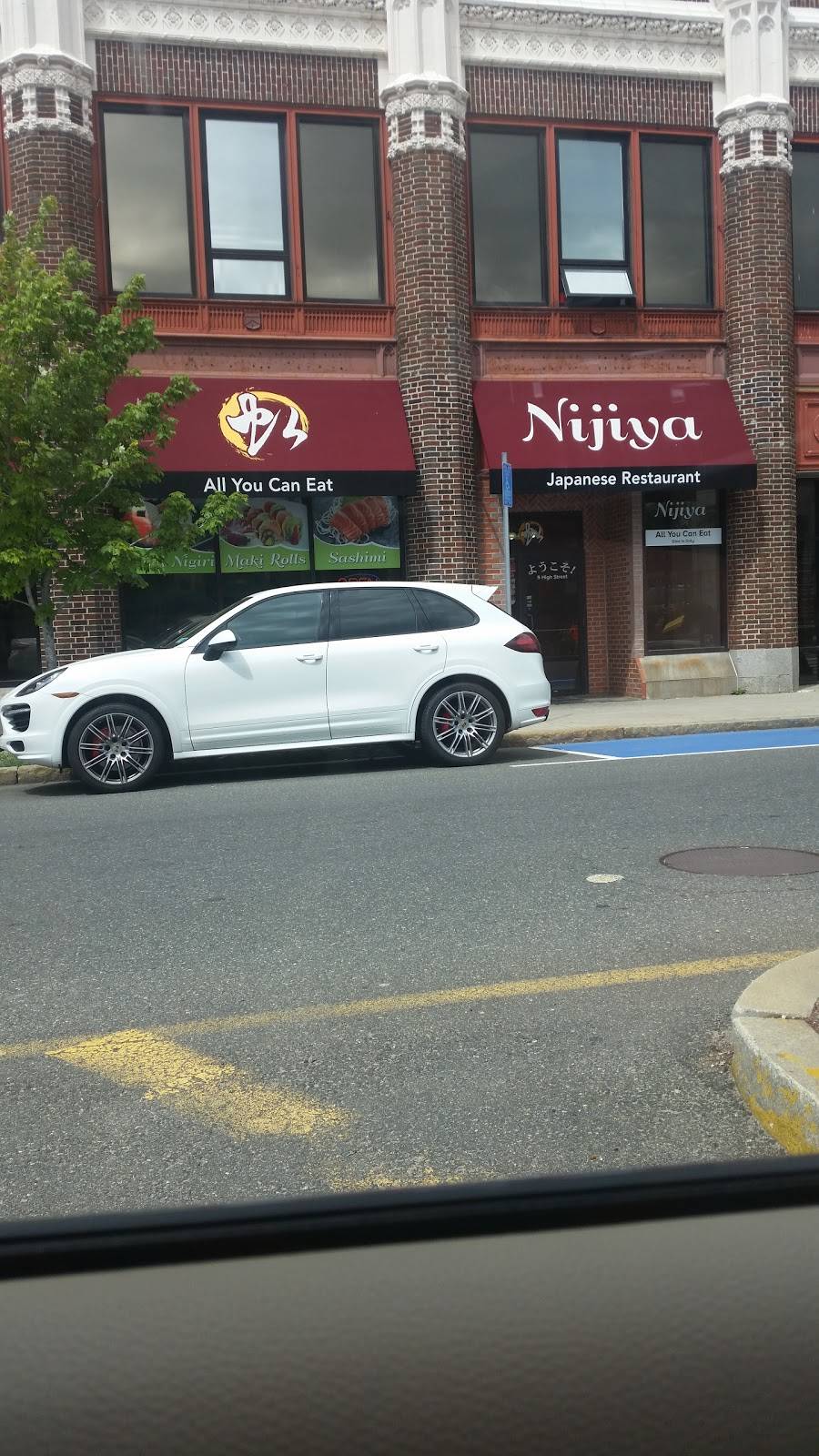 Nijiya Sushi | restaurant | 9 High St, Medford, MA 02155, USA | 7818742630 OR +1 781-874-2630