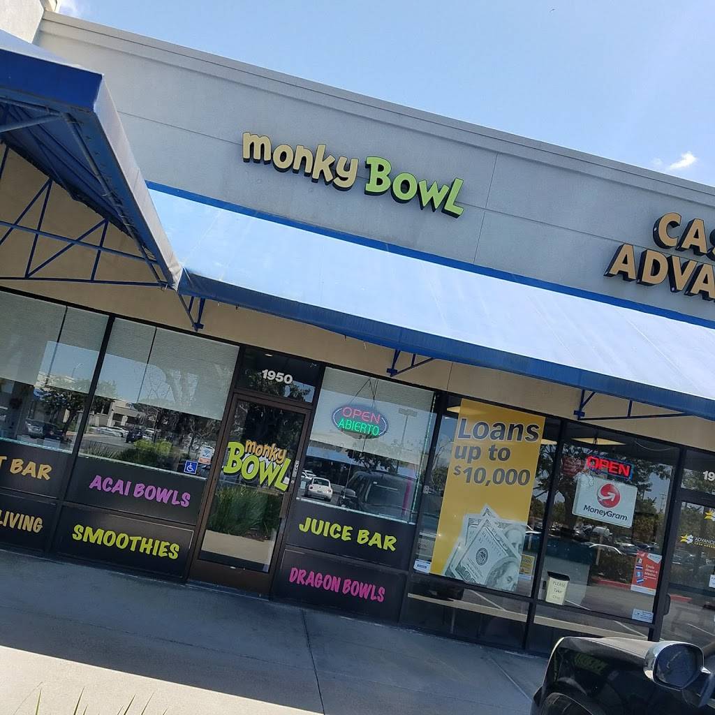 Monky Bowl | restaurant | 1950 N Main St, Salinas, CA 93906, USA | 8312066927 OR +1 831-206-6927