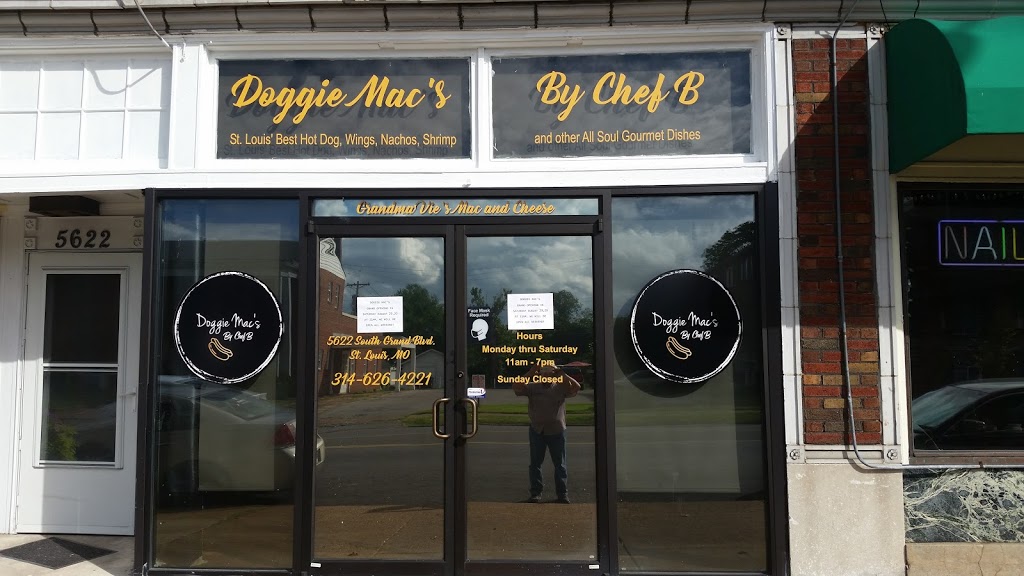 Doggie Macs by Chef B | restaurant | 5622 S Grand Blvd, St. Louis, MO 63111, USA | 3146264221 OR +1 314-626-4221