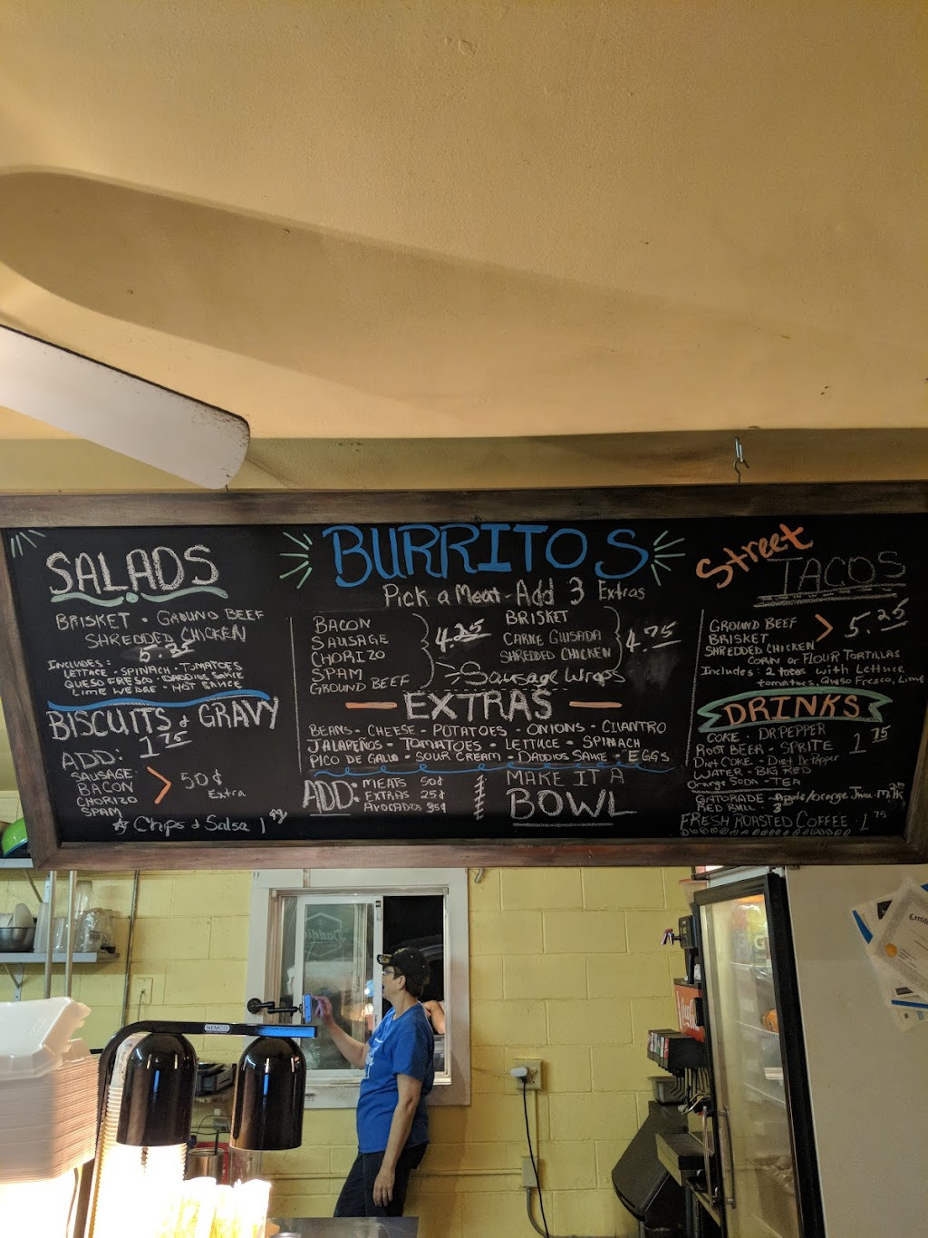 Daddios Burrito Express | restaurant | 202 S 2nd St, Lamesa, TX 79331, USA | 8068701313 OR +1 806-870-1313