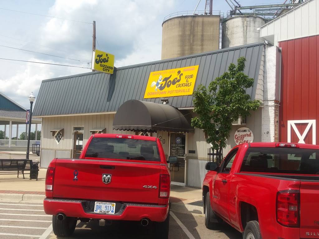 Joes Gizzard City | restaurant | 120 W Main St, Potterville, MI 48876, USA | 5176452120 OR +1 517-645-2120