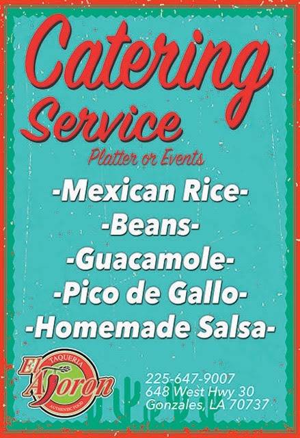 El Atoron Restaurante | restaurant | 648 Louisiana 30 W, Gonzales, LA 70737, USA | 2256479007 OR +1 225-647-9007