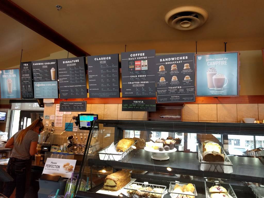 Caribou Coffee | cafe | 1720 Rice St, Maplewood, MN 55113, USA | 6514892384 OR +1 651-489-2384