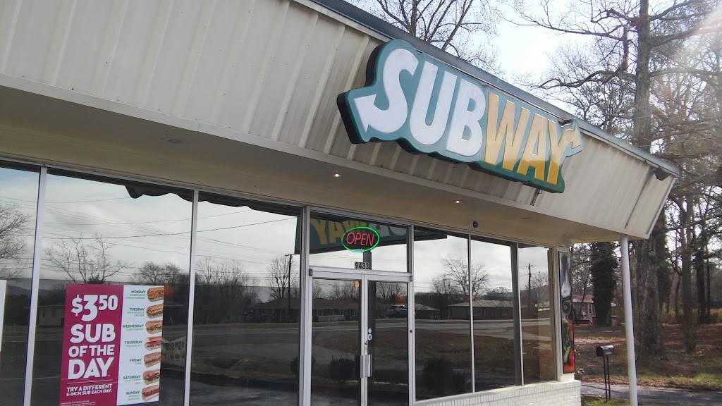 Subway | restaurant | 9433 Hwy 431 South, Owens Cross Roads, AL 35763, USA | 2567255252 OR +1 256-725-5252