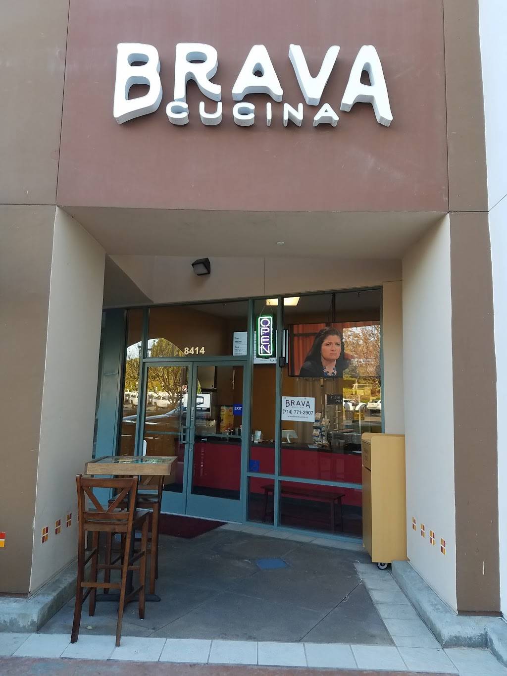 Brava Cucina | restaurant | 2459, 8414 E Chapman Ave, Orange, CA 92869, USA | 7147712907 OR +1 714-771-2907