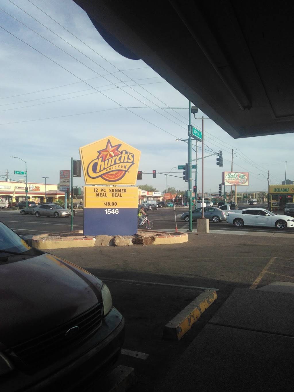 Churchs Chicken | restaurant | 1546 E Roosevelt St, Phoenix, AZ 85006, USA | 6022580874 OR +1 602-258-0874