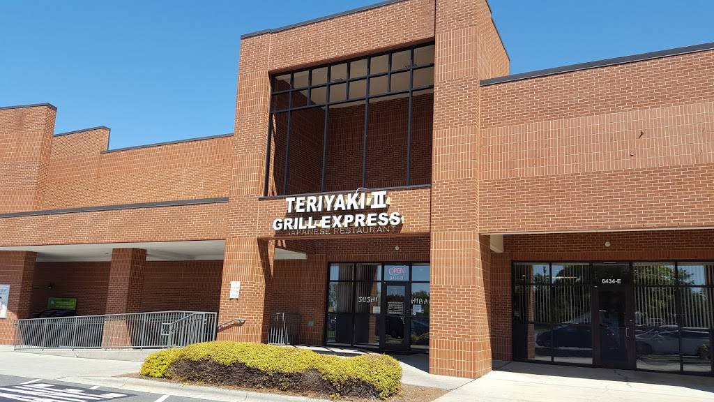 Teriyaki Grill Express II | restaurant | 6434 W Sugar Creek Rd, Charlotte, NC 28269, USA | 9809386382 OR +1 980-938-6382