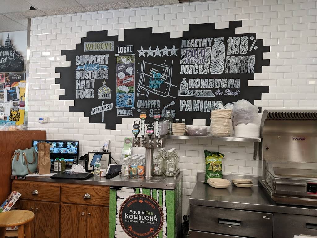 The Greenway Market | restaurant | 71 Asylum St, Hartford, CT 06103, USA | 8602637823 OR +1 860-263-7823