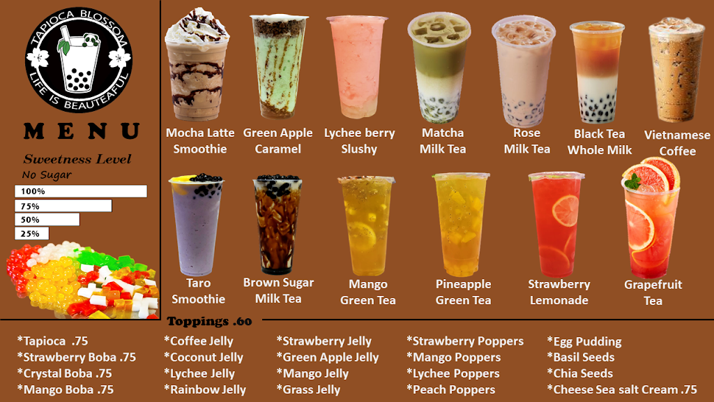 Tapioca Blossom | cafe | 14175 Northwest Fwy, Houston, TX 77040, USA | 7134346992 OR +1 713-434-6992