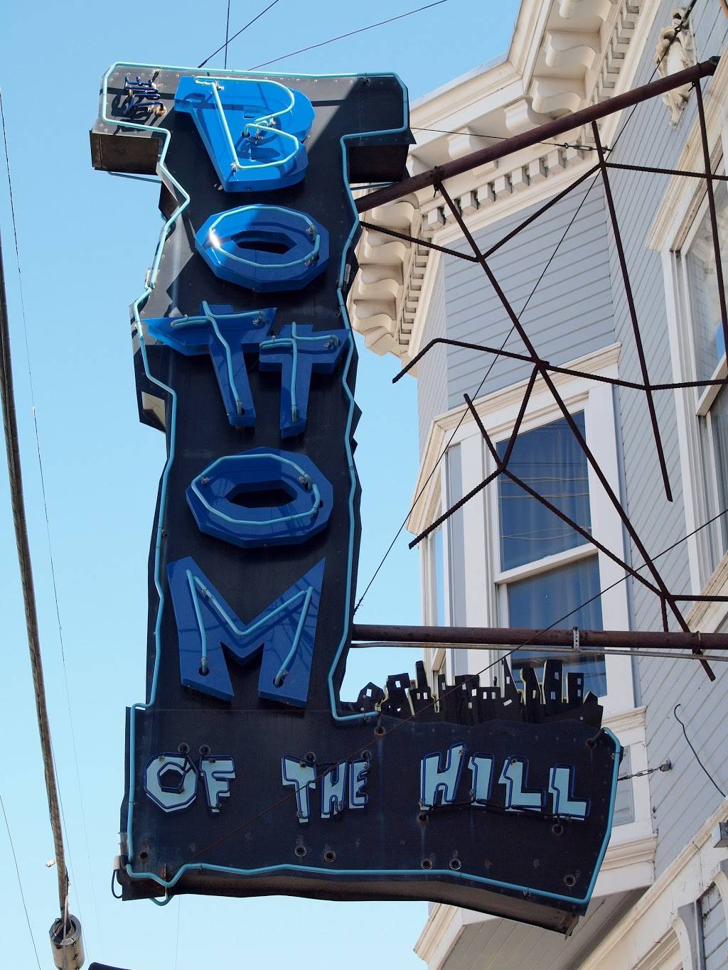 Bottom of the Hill | restaurant | 1233 17th St, San Francisco, CA 94107, USA | 4156264455 OR +1 415-626-4455