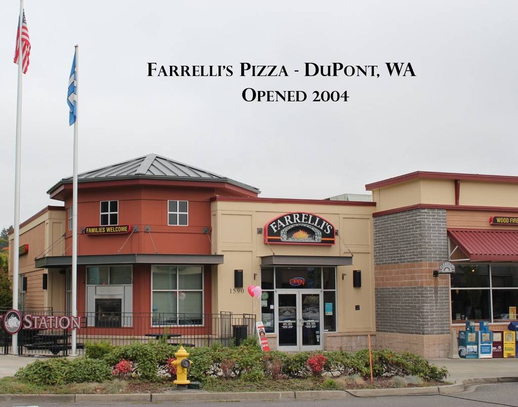 Farrellis Pizza, Dupont | meal takeaway | 1590 Wilmington Dr, DuPont, WA 98327, USA | 2539125200 OR +1 253-912-5200
