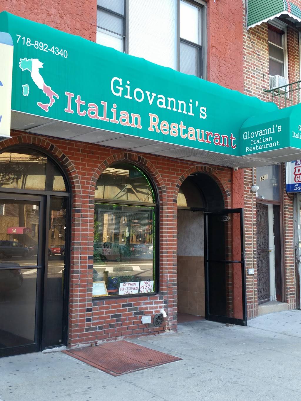 Giovannis | restaurant | 3209 Westchester Ave, Bronx, NY 10461, USA | 7188924340 OR +1 718-892-4340