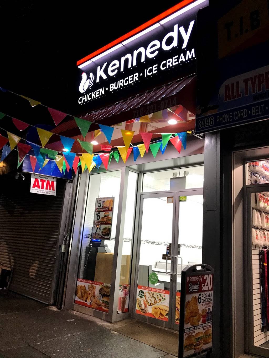 Kennedy fried chicken | restaurant | 3496 Jerome Ave, Bronx, NY 10467, USA | 7182210714 OR +1 718-221-0714