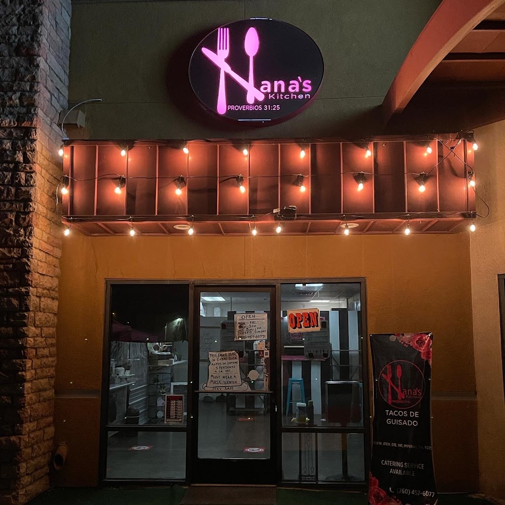 Nana’s Kitchen | restaurant | 502 W Aten Rd #103, Imperial, CA 92251, USA | 7604576077 OR +1 760-457-6077