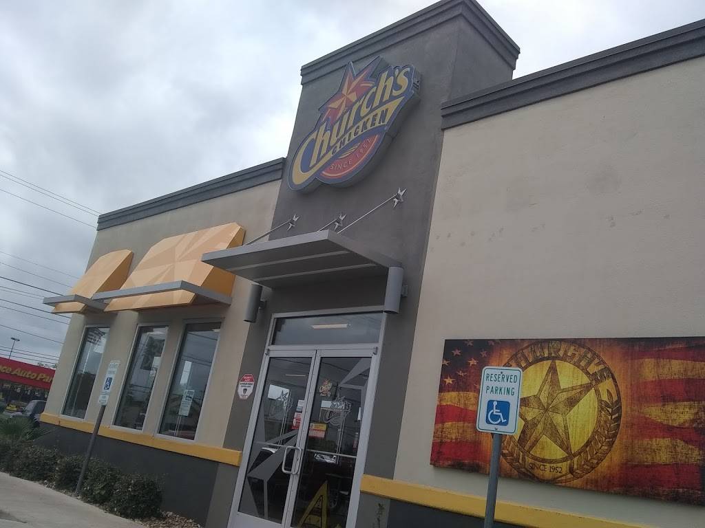 Churchs Chicken | restaurant | 1003 SE Military Dr, San Antonio, TX 78214, USA | 2109279389 OR +1 210-927-9389
