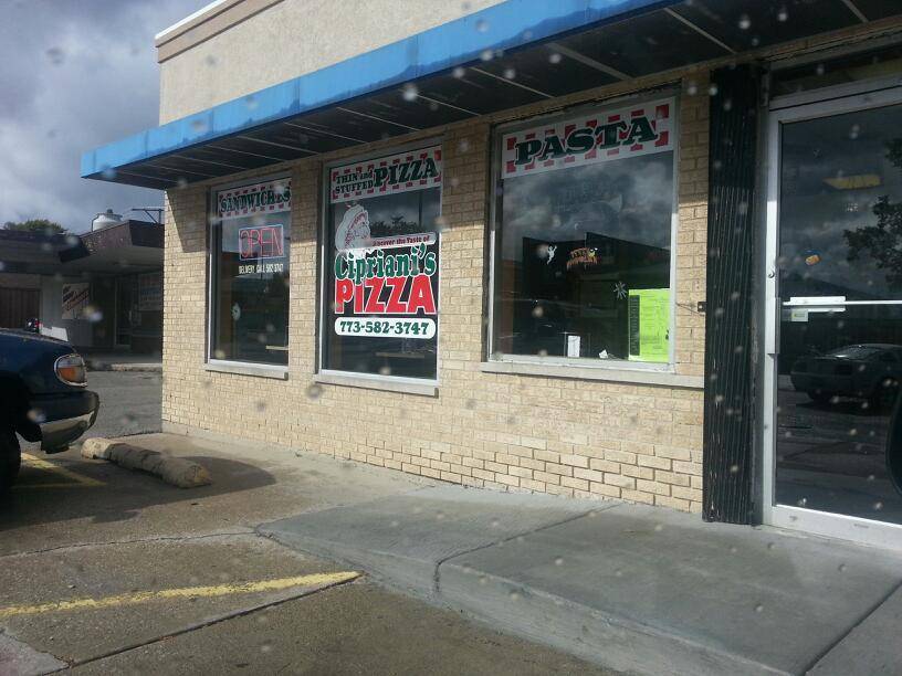 Ciprianis Pizza | restaurant | 5840 W 63rd St, Chicago, IL 60638, USA | 7735823747 OR +1 773-582-3747