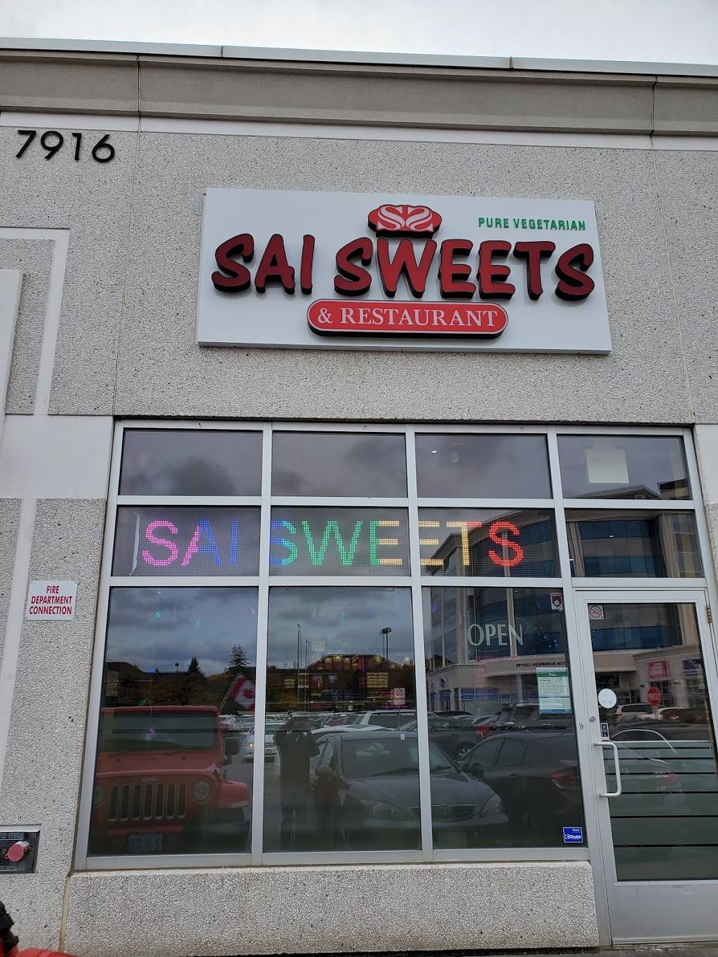Sai Sweets and Restaurant, Pure Vegetarian | restaurant | 7916 Hurontario St Unit 21, Brampton, ON L6Y 0P6, Canada | 9054529111 OR +1 905-452-9111