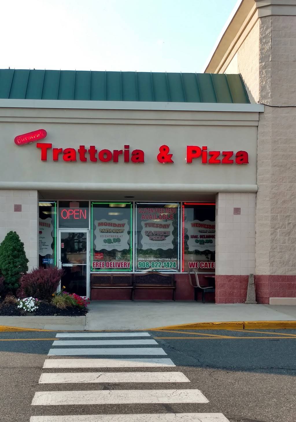 Carmens Trattoria | meal delivery | 907 Oak Tree Avenue, South Plainfield, NJ 07080, USA | 9088221424 OR +1 908-822-1424