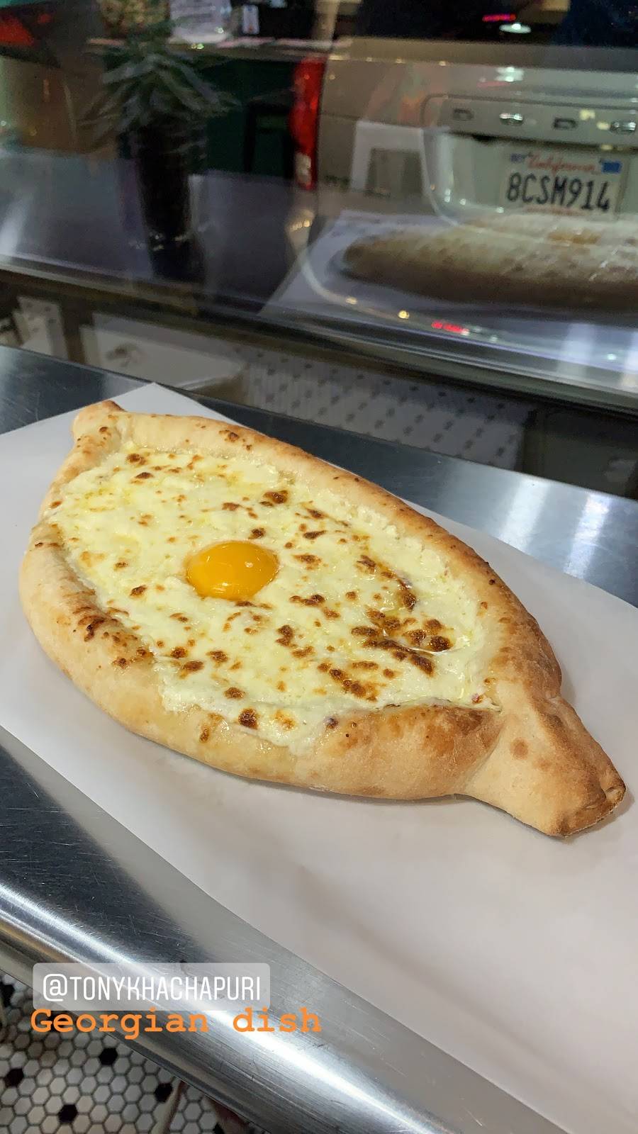 Tony Khachapuri- LOCATED INSIDE Oui Bakery on Melrose | restaurant | 6909 Melrose Ave, Los Angeles, CA 90038, USA | 3236457944 OR +1 323-645-7944
