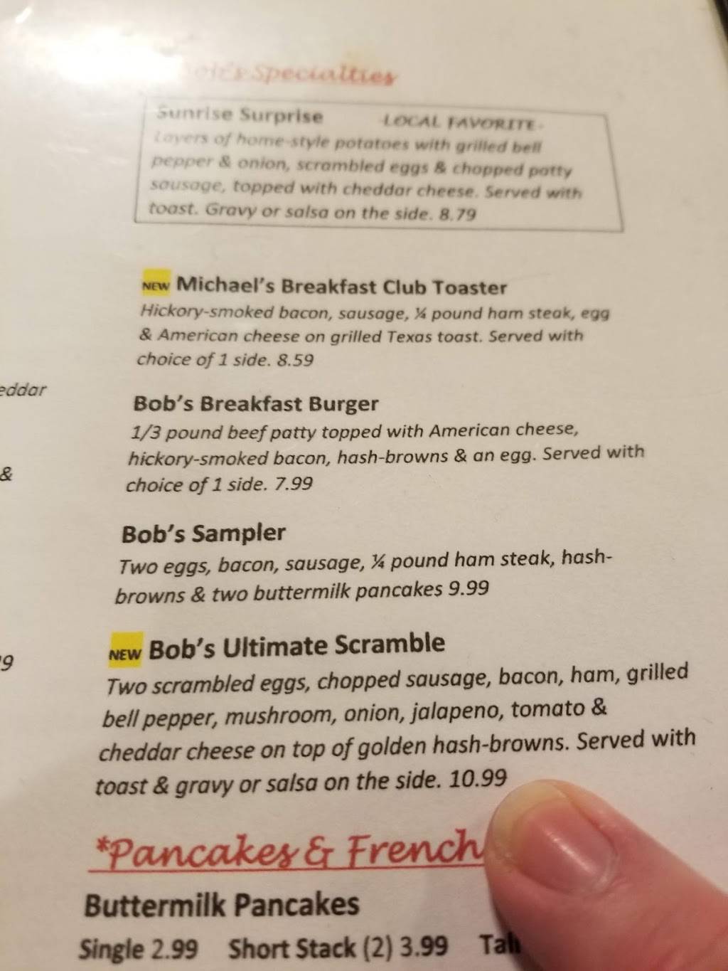 What About BOBS RESTAURANT | restaurant | 610 N Main St, McAlester, OK 74501, USA | 9184242150 OR +1 918-424-2150