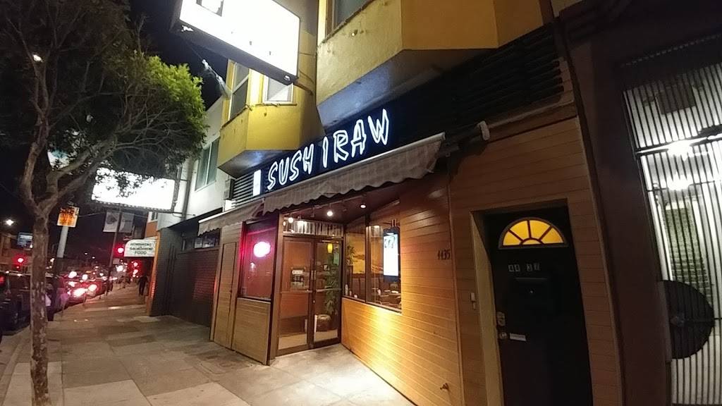 SushiRaw | restaurant | 4435 Mission St, San Francisco, CA 94112, USA | 4153339288 OR +1 415-333-9288