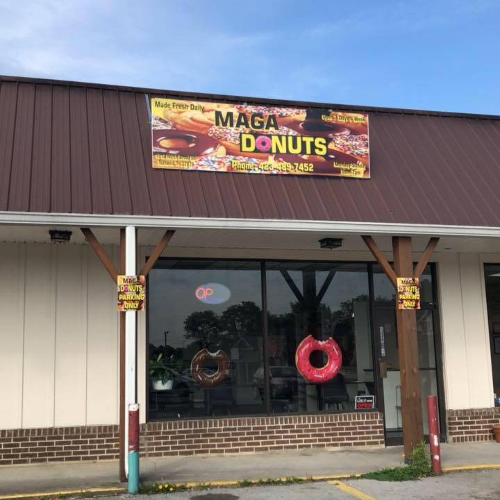 MAGA Donuts | bakery | 1514 N Broad St, Tazewell, TN 37879, USA | 4234897452 OR +1 423-489-7452