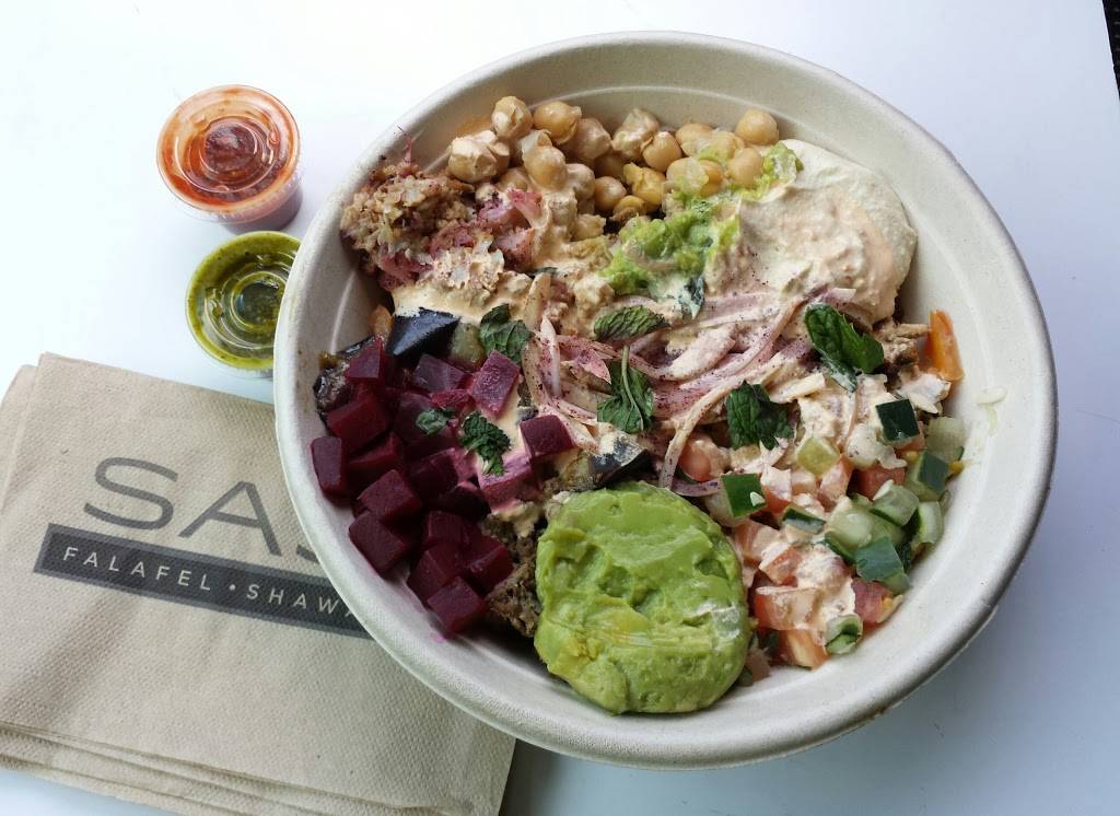 SAJJ Mediterranean SoMa | meal delivery | 636 2nd St, San Francisco, CA 94107, USA | 4156587577 OR +1 415-658-7577