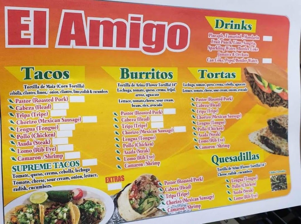 El Amigo Taqueria | restaurant | 3358 W 16th St, Indianapolis, IN 46222, USA | 3174520422 OR +1 317-452-0422
