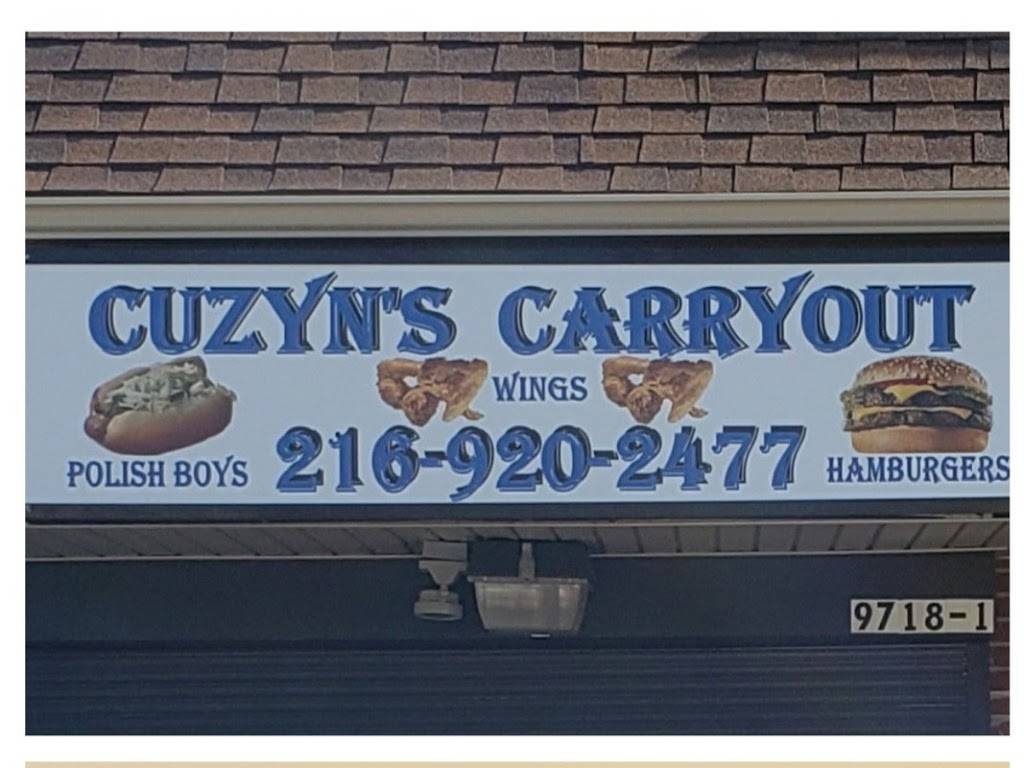 Cuzyns Carryout | restaurant | 9718 Buckeye Rd, Cleveland, OH 44104, USA | 2169202477 OR +1 216-920-2477